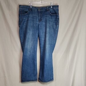 Faded Glory Women's Boot Cut Jeans in Blue